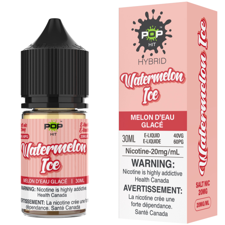 Watermelon Ice Pop Hit Vape Juice Salt Nic E-Liquid 20mg 30mL