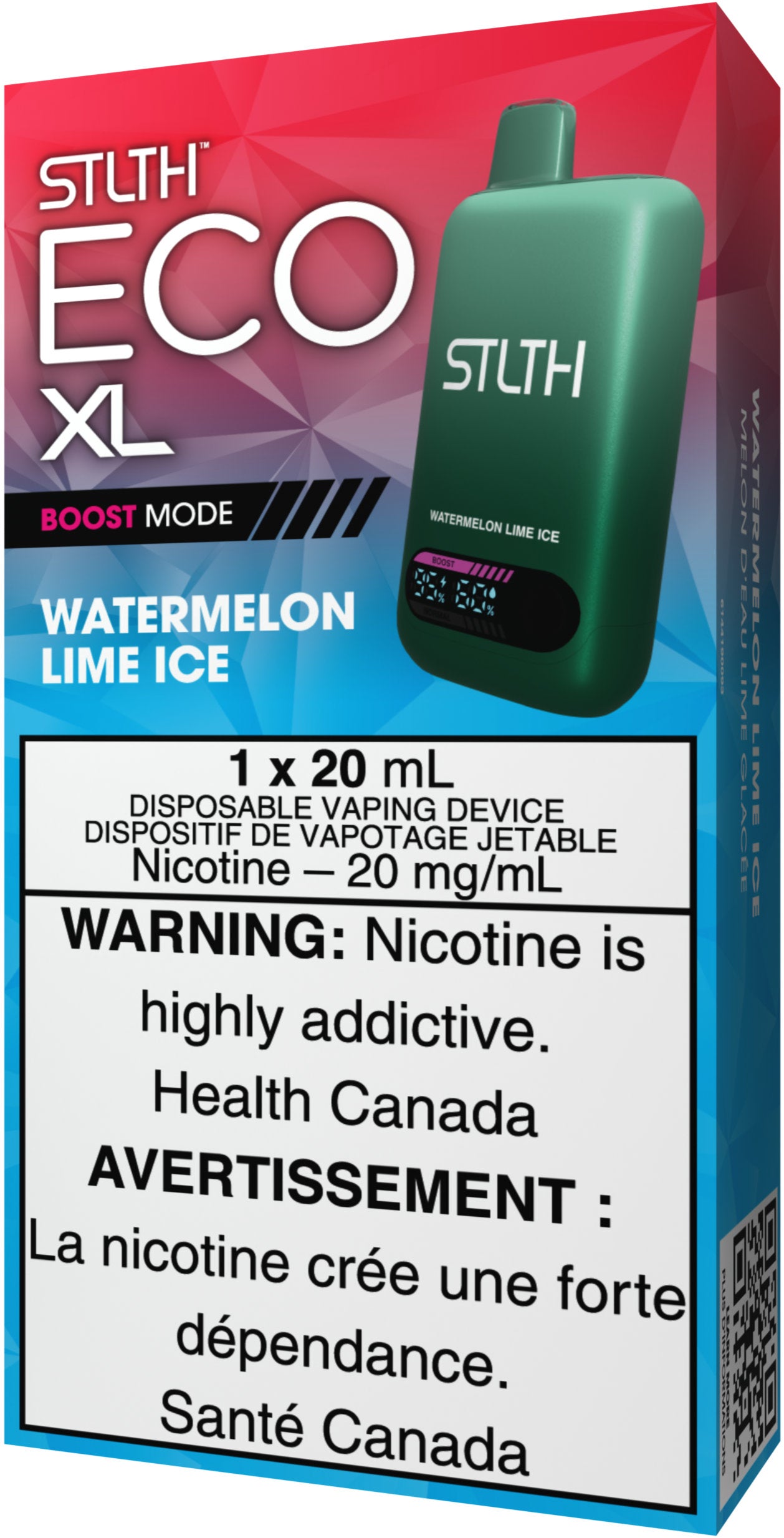 Watermelon Lime Ice STLTH ECO XL Disposable