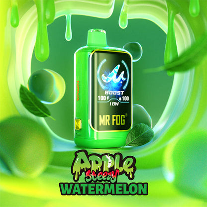 Watermelon MR FOG NOVA Apple Steezy Disposable Vape