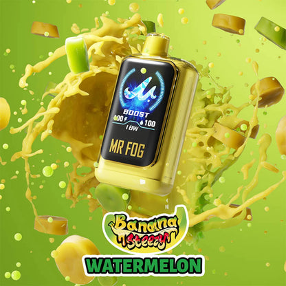 Watermelon MR FOG NOVA Banana Steezy Disposable Vape
