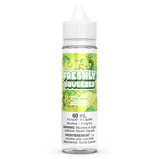 White Grape Freshly Squeezed Vape Juice 60mL Freebase