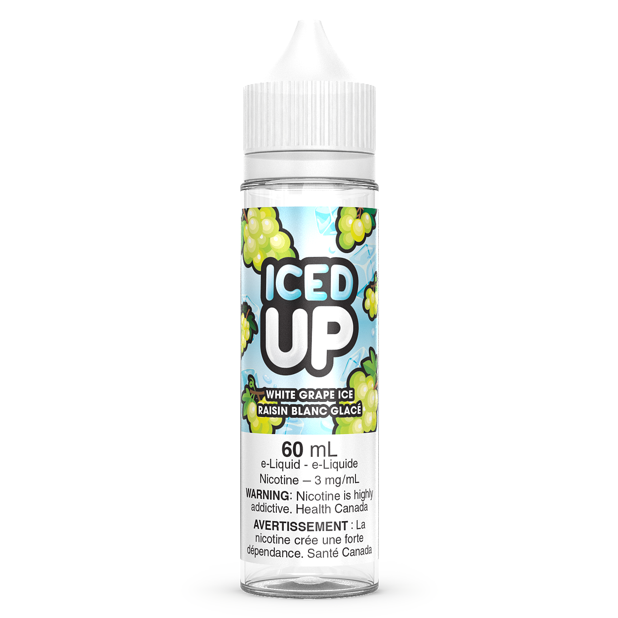 White Grape Ice Iced Up E-Liquid 60ml