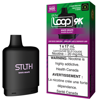 White Grape STLTH LOOP 9K Pod Pack