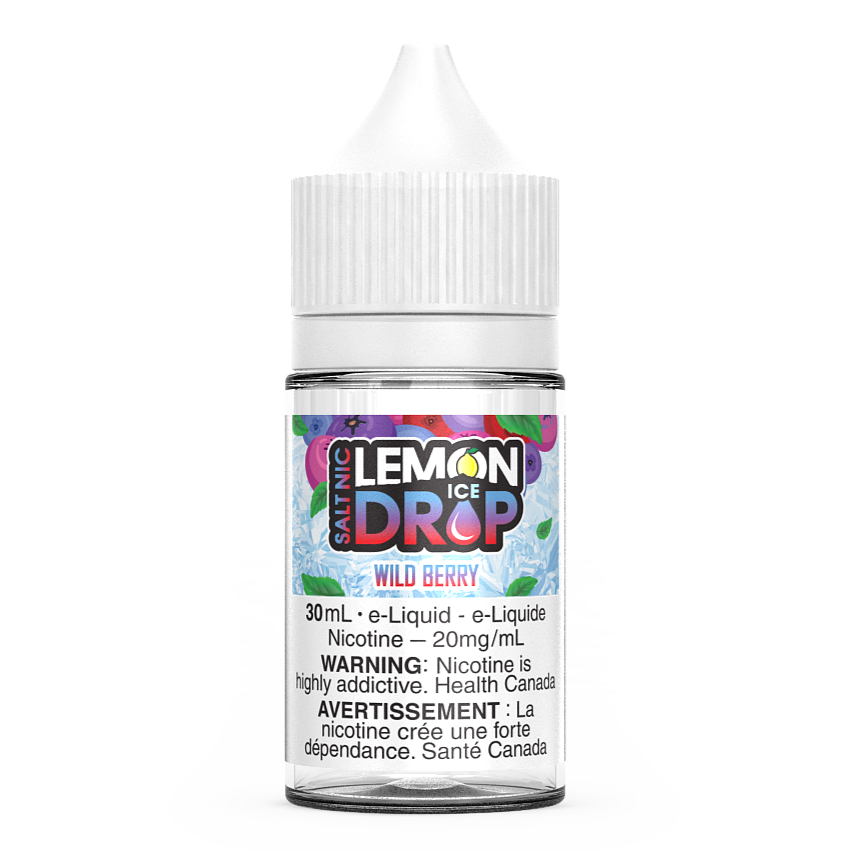 Wild Berry LEMON DROP ICE Salt Nic Vape Juice E-Liquid 30mL