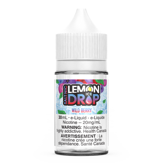 Wild Berry LEMON DROP ICE Salt Nic Vape Juice E-Liquid 30mL