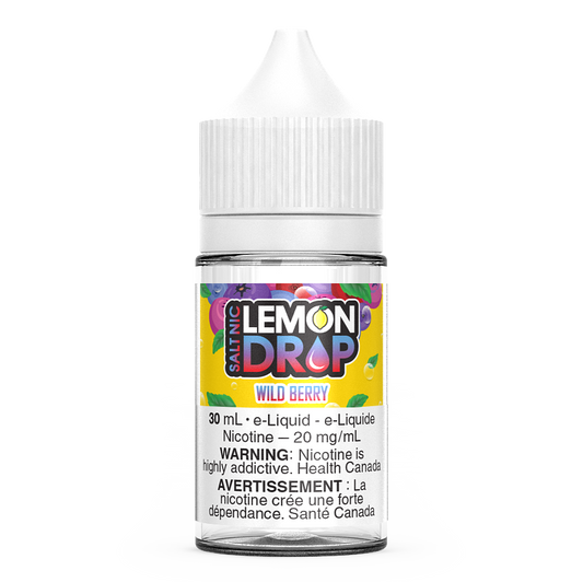 Wild Berry LEMON DROP Salt Nic Vape Juice E-Liquid 30mL