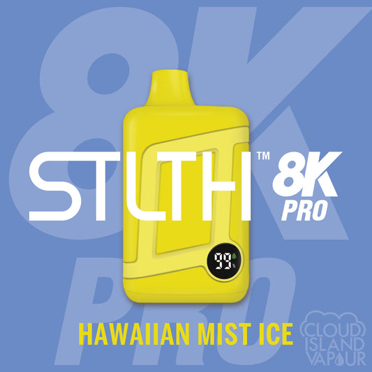 STLTH 8K Pro Disposable Vape flavour Hawaiian Mist Ice